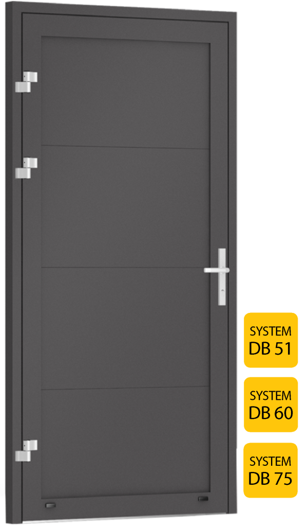Drzwi DB RFS bez przetłoczeń